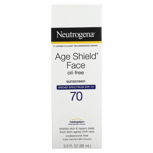 Neutrogena Age Shield Face Lotion Sunscreen Broad Spectrum SPF 70 Perspective: back