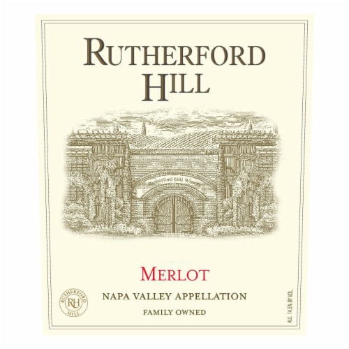 Rutherford Hill Merlot California Red Wine Perspective: back
