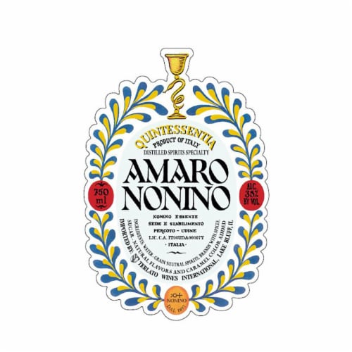 Nonino Quintessential Amaro Perspective: back