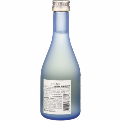 Shimizu No Mai Pure Dawn Sake Perspective: back