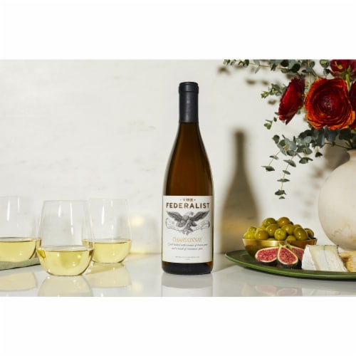 The Federalist Chardonnay California White Wine Perspective: back