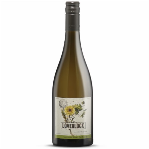 Loveblock Sauvignon Blanc New Zealand White Wine Perspective: back