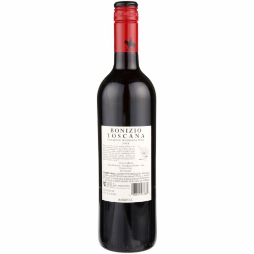 Cecchi Bonizio Italian Red Wine Perspective: back