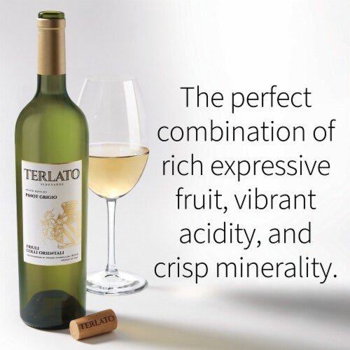 Terlato Pinot Grigio Italy White Wine Perspective: back