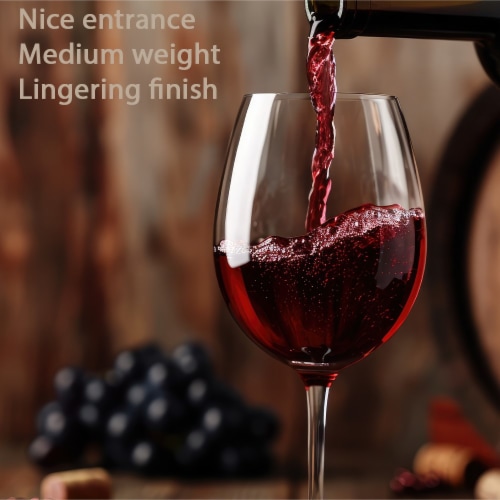 The Federalist Aged in Bourbon Barrels for 6 Months Cabernet Sauvignon California Red Wine Perspective: back