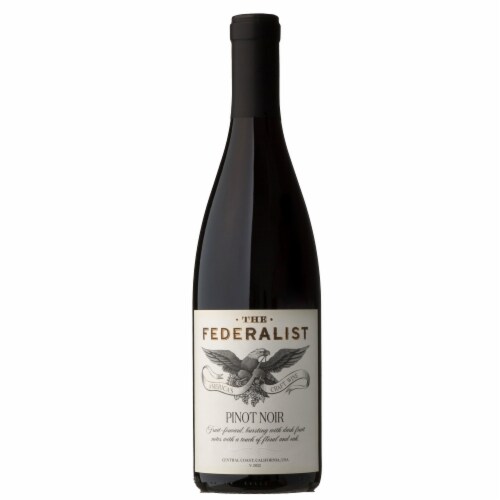 The Federalist Pinot Noir California Red Wine Perspective: back