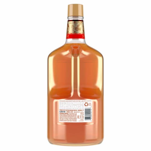 Captain Morgan Original Spiced Dark Rum Perspective: back