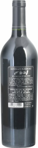 Gundlach Bundschu Mountain Cuvee Red Blend California Wine Perspective: back