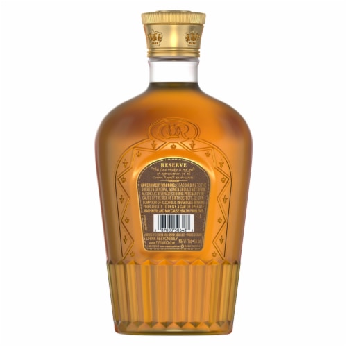 Crown Royal Reserve Blended Canadian Whisky Perspective: back