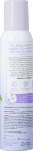 Citrus Magic® Lavender Spray Perspective: back