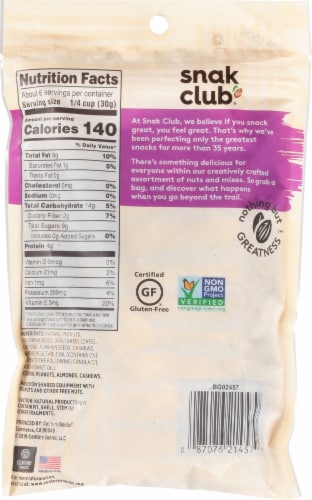 Snak Club Fancy Trail Mix Perspective: back