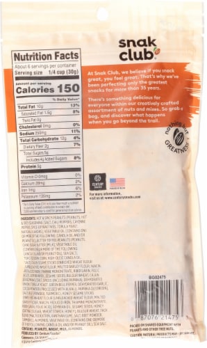 Snak Club Cajun Savory Style Snack Mix Perspective: back