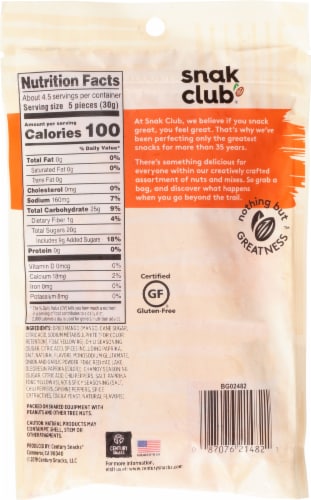Snak Club Dried Chili Mango Perspective: back