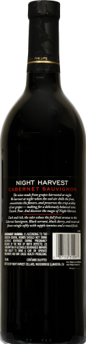 Night Harvest Cabernet Sauvignon Perspective: back