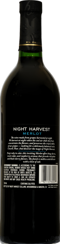 Rh Phillips Night Harvest Merlot Perspective: back