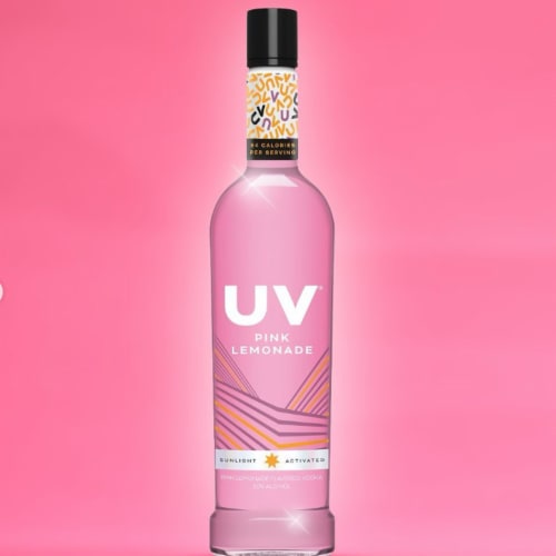 Uv Pink Lemonade Vodka Perspective: back