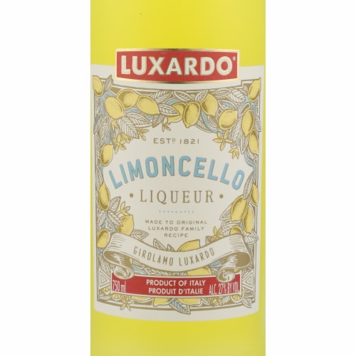 Luxardo Lemon Limoncello Perspective: back