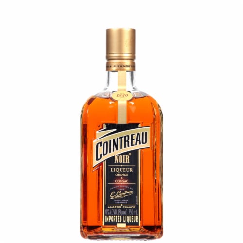 Cointreau Cointreau Noir Orange Liqueur with Cognac Perspective: back