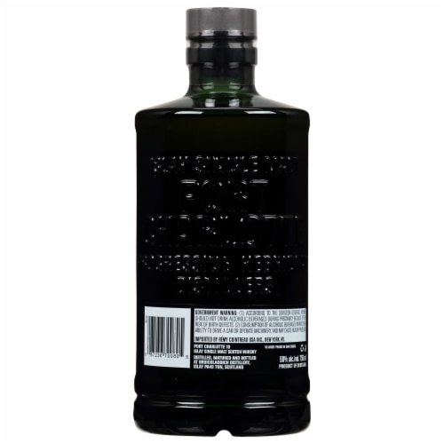 Port Charlotte 10 Heavily Peated Islay Single Malt Scotch Whisky Perspective: back