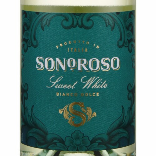 Sonoroso Sweet White Bianco Dolce White Blend Italian Wine Perspective: back