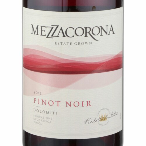 Mezzacorona Pinot Noir Italy Red Wine Perspective: back