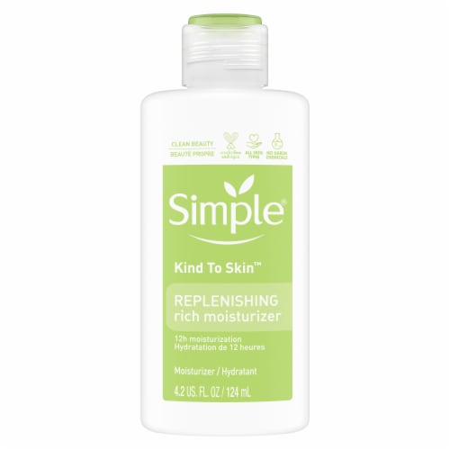 Simple Kind to Skin Replenishing Rich Face Moisturizer Perspective: back