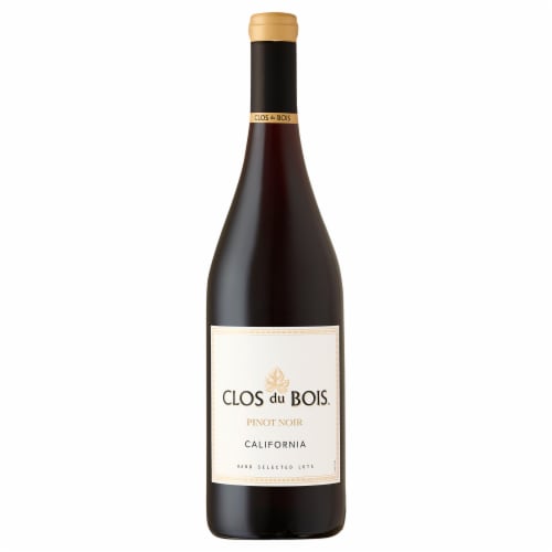 Clos du Bois Pinot Noir Red Wine Perspective: back