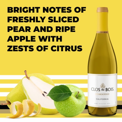 Clos Du Bois Chardonnay White Wine Perspective: back