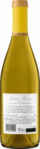 Clos du Bois® Sonoma Reserve Chardonnay California White Wine Perspective: back