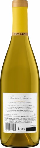 Clos du Bois® Sonoma Reserve Chardonnay California White Wine Perspective: back