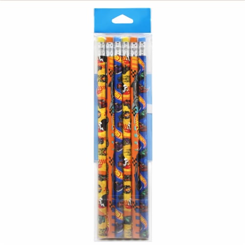 Inkology® Hot Wheels Pencils Perspective: back