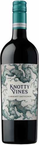 Knotty Vines Cabernet Red Wine Perspective: back