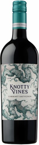 Knotty Vines Cabernet Red Wine Perspective: back