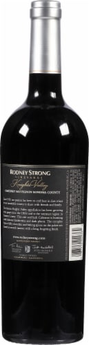 Rodney Strong Knights Valley Cabernet Sauvignon Perspective: back