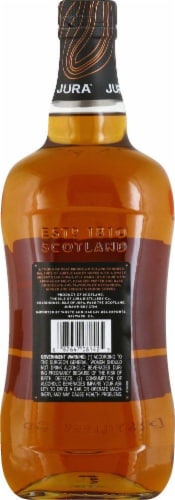 Jura 10 Year Old Single Malt Scotch Whisky 750ml Perspective: back