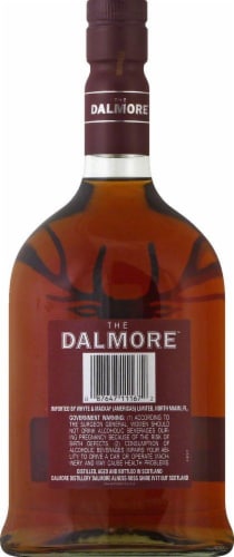 The Dalmore 12 Year Scotch Whisky 750ml Perspective: back