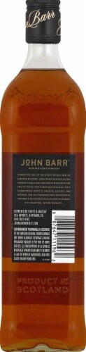 John Barr Reserve Scotch Whisky 750 ml Perspective: back