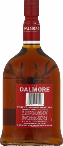 The Dalmore Cigar Malt Reserve Highland Single Malt Scotch Whisky Perspective: back