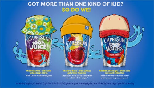 Capri Sun® Watermelon Juice Blend Pouches Perspective: back