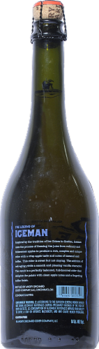 Angry Orchard Iceman Cider Perspective: back