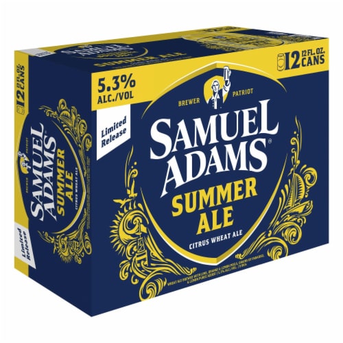 Samuel Adams Octoberfest Seasonal Beer Perspective: back