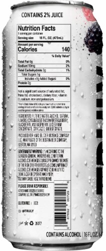 Truly™ Wild Berry Hard Seltzer Perspective: back