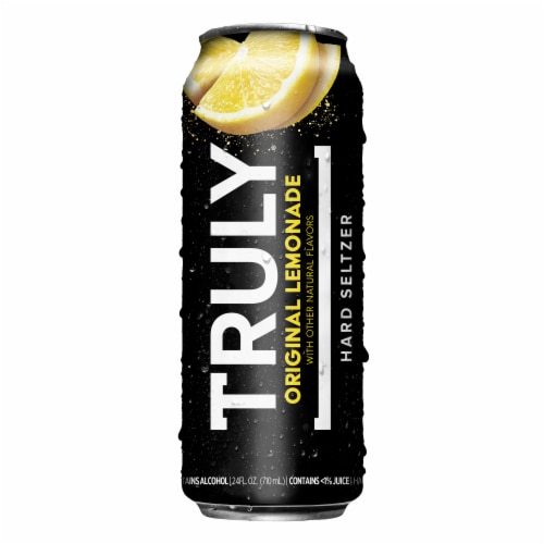 Truly Original Lemonade Hard Seltzer Single Can Perspective: back