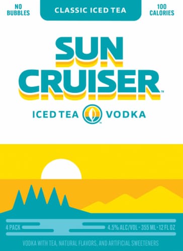 Sun Cruiser Iced Tea Vodka Perspective: back