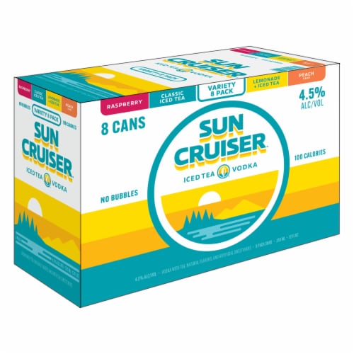 Sun Cruiser Iced Tea Vodka Variety Pack Perspective: back
