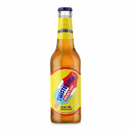 Twisted Tea Rocket Pop Hard Iced Tea Perspective: back