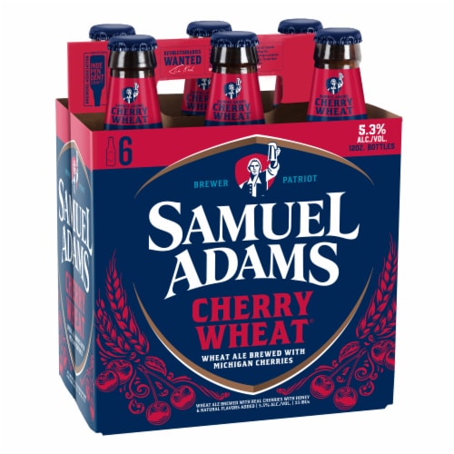 Samuel Adams Cherry Wheat Ale Perspective: back