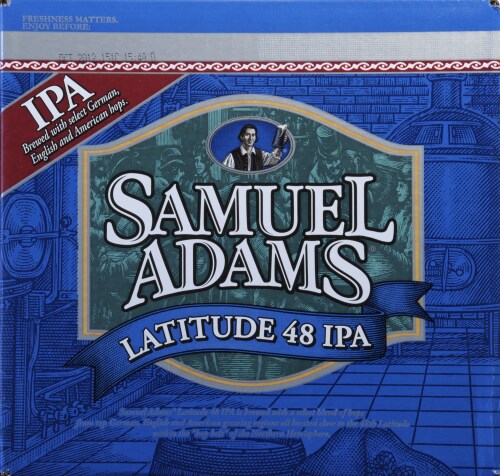 Samuel Adams Latitude 48 IPA Perspective: back