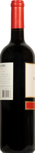 Rutherford Ranch Napa Valley Merlot Perspective: back