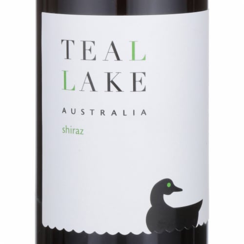 Teal Lake Shiraz Australia Red Wine Perspective: back